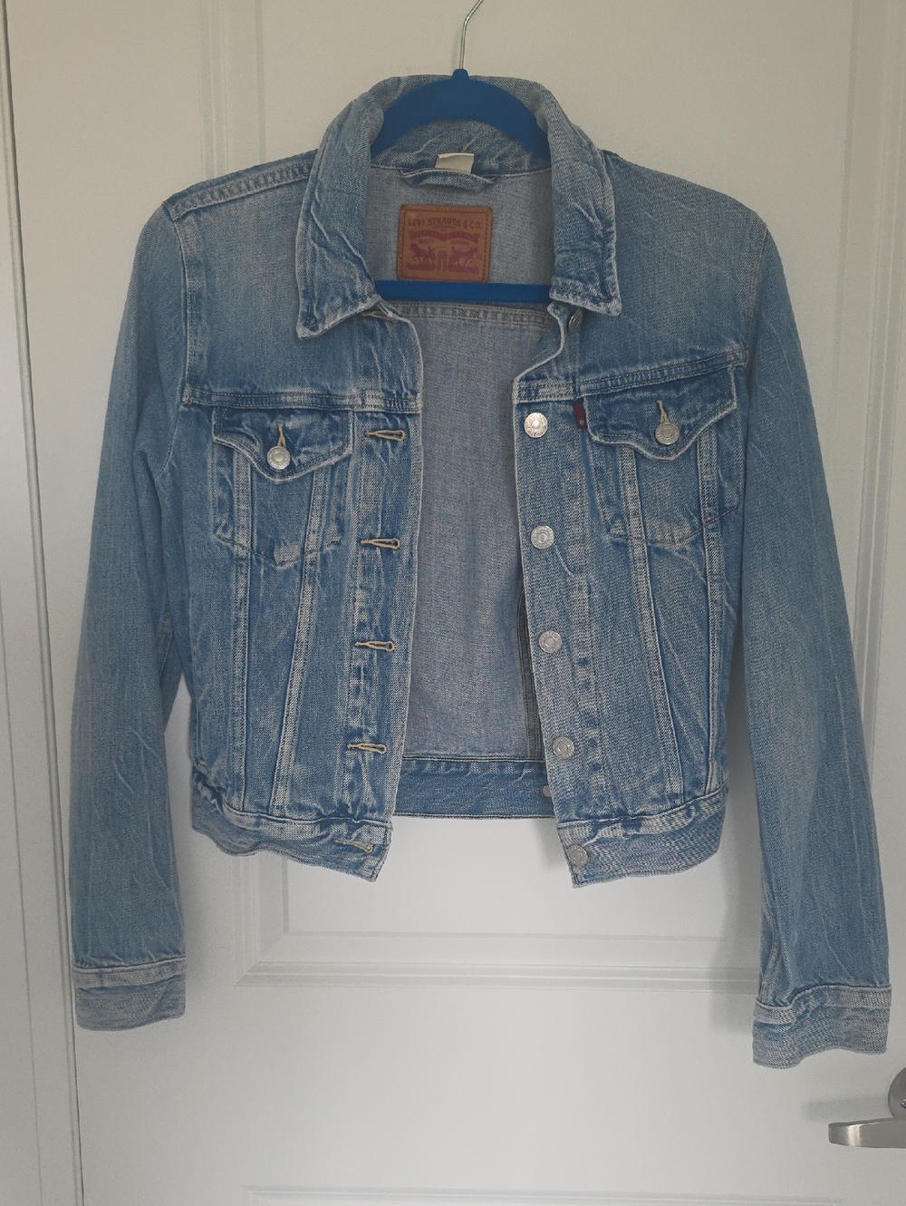 Levi's Washed Denim Jacket - Light Blue